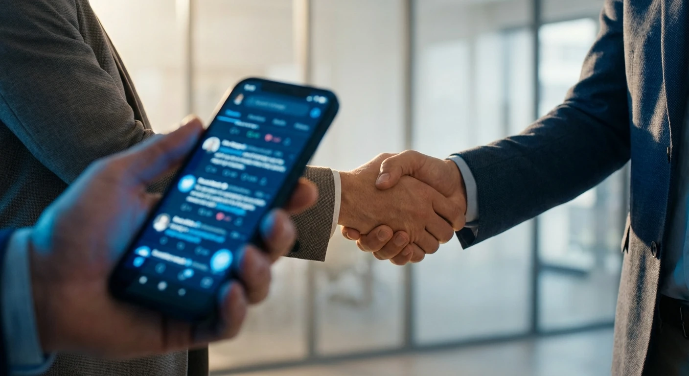 رسم بياني يوضح الفرق بين التفاعل الحقيقي والأرقام الوهمية