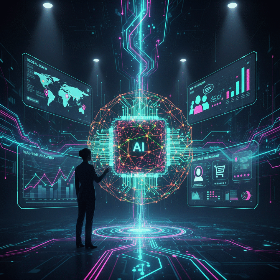 الانتصار النهائي للذكاء الاصطناعي: العقل الجديد للتسويق الرقمي. | Ultimate AI Triumph: The New Mind of Digital Marketing.