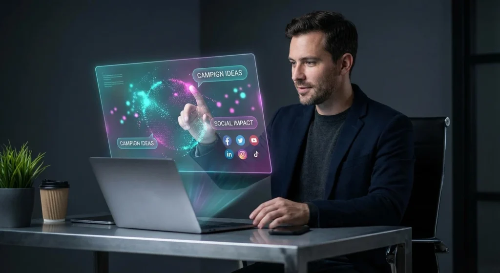 صورة توضيحية لعنوان مقال: كيف تستخدم ChatGPT لتطوير محتواك التسويقي؟ تستعرض أهمية ChatGPT للتسويق بالمحتوى الرقمي الفعال.