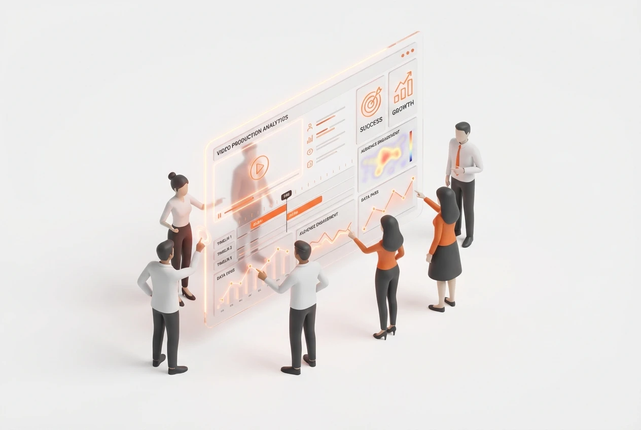 The Boom Media team conducting a professional photo shoot for one of their products at the company’s studio in Amman