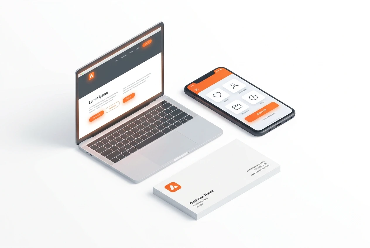 فريق بووم ميديا يصمم هوية بصرية احترافية لعميل في الأردن