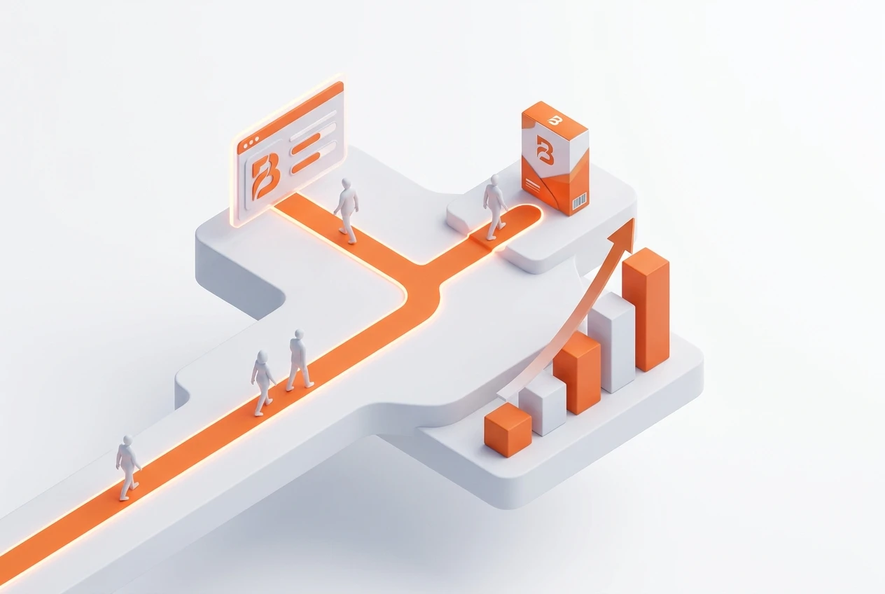 Boom Media team designing corporate visual identities