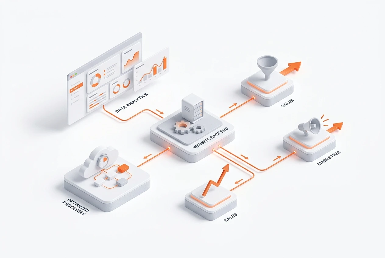 How Backend Development Boosts Your Marketing & Sales Efficiency
