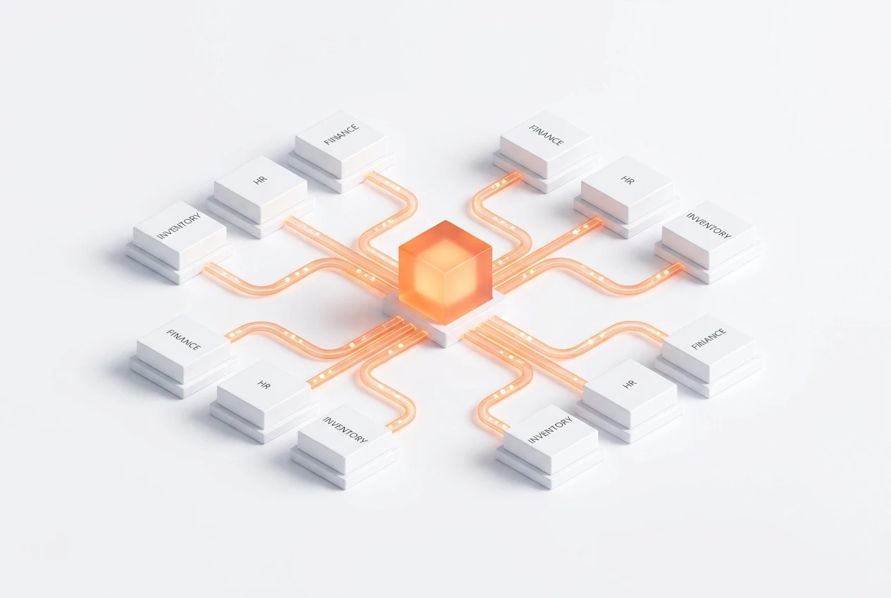 واجهة نظام Boom ERP المتطور من شركة BOOM MEDIA لإدارة الشركات
