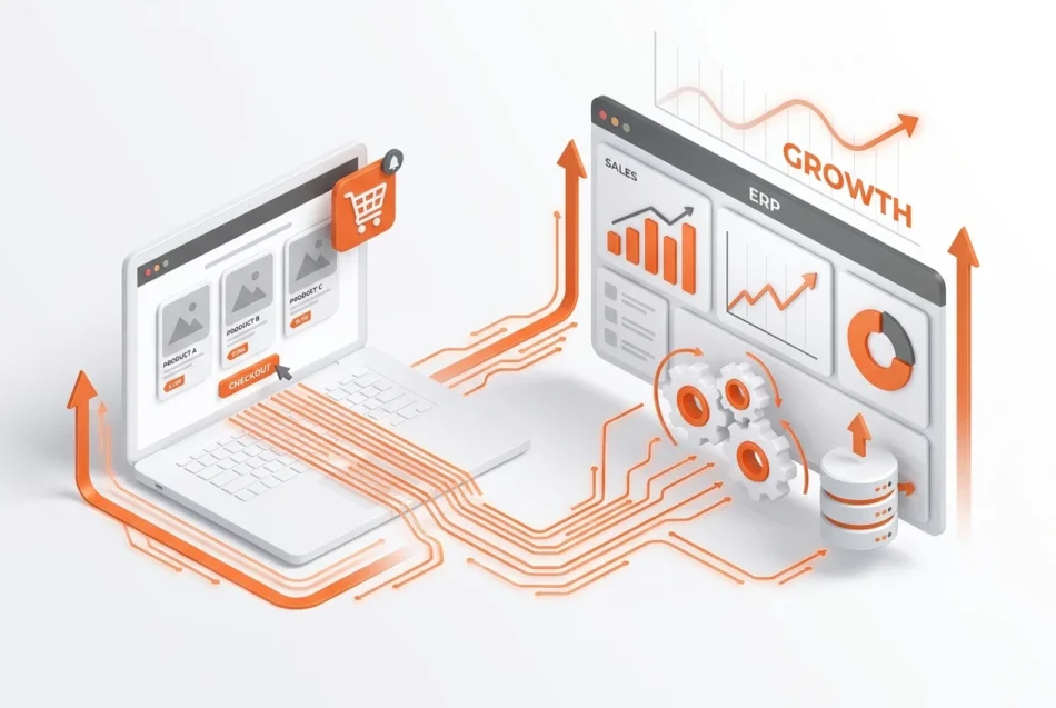 ربط الموقع بنظام ERP: زيادة الكفاءة والمبيعات