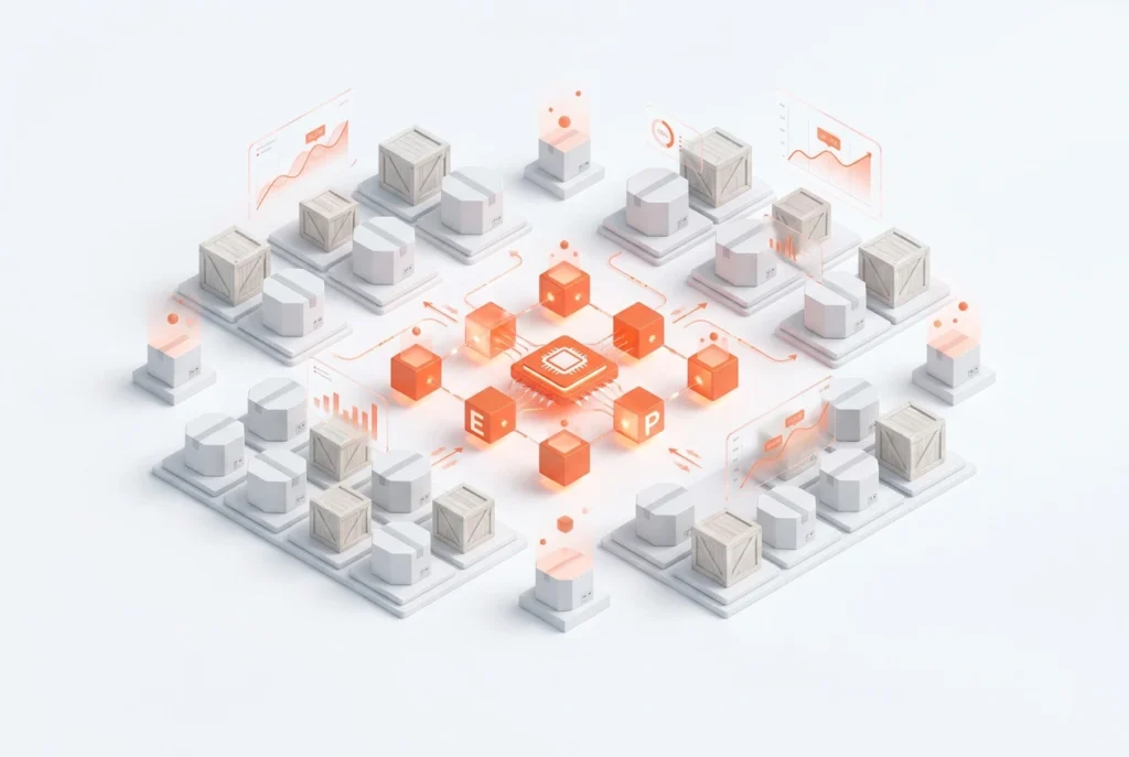 إدارة المخزون بنظام ERP لتجنب نفاد المنتجات