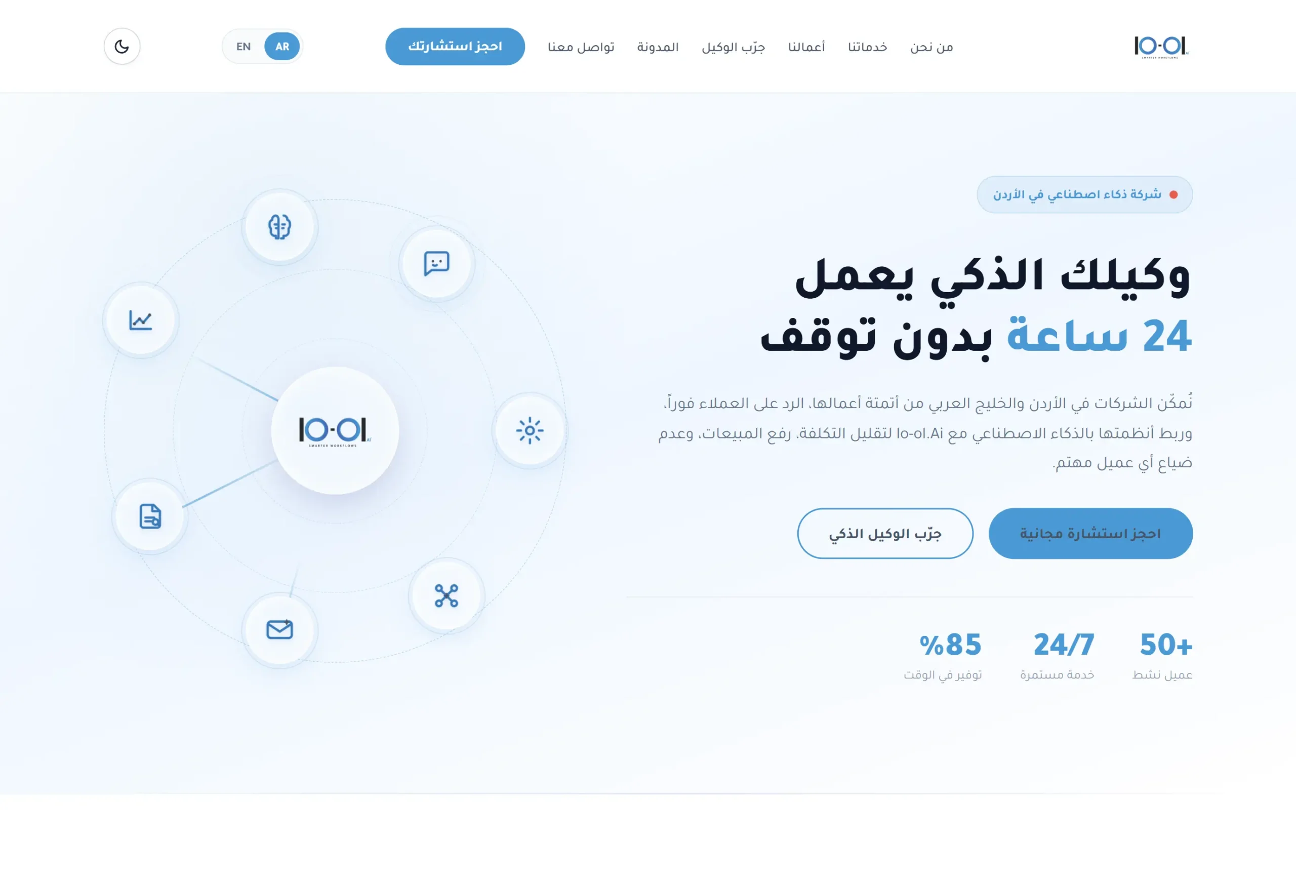 موقع لو أول للذكاء الاصطناعي